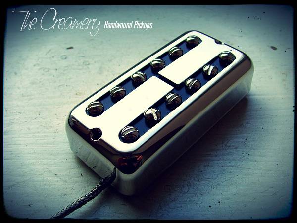 Creamery Custom Handwound Classic Black Cat Replacement Filtertron Style Pickup Standard No Ear Mount