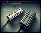 Creamery Custom Handwound Super Black Cat Replacement Filtertron Style Pickup Set Standard No Ear Mount