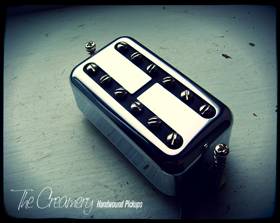 Creamery Handwound Humbucker Sized Filtertron Style Pickups - Hot Black Cat Pickup