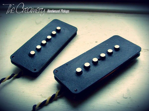 Creamery Custom Handwound Classic or Modern Jazzmaster Pickup Set - Vintage or Crunchier Jazzmaster Tones