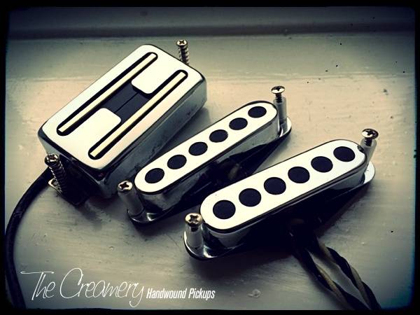 Creamery Custom Design Replacement Strat Stratocaster Pickups - Custom HSS Pickup Set