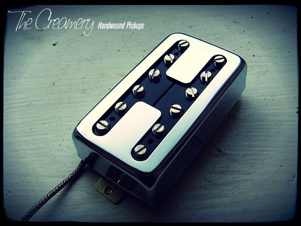 Creamery Domino' Humbucker Sized Single Coil Replacement Pickup