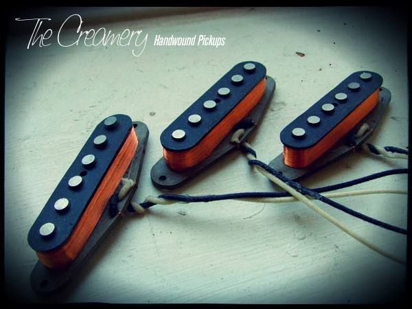 Creamery Custom Handwound Replacement Stratocaster Strat Pickups Set