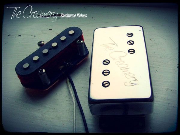 Creamery Custom Handwound Replacement Telecaster 72 Custom Calibrated Pickup Set