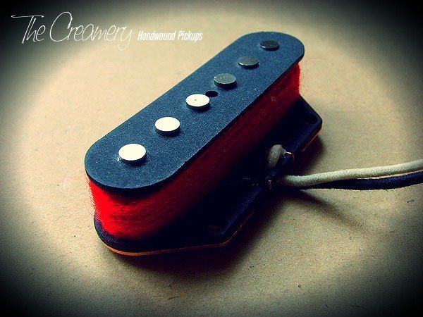 Creamery Custom Handwound Red '79 Replacement Telecaster Bridge Pickup